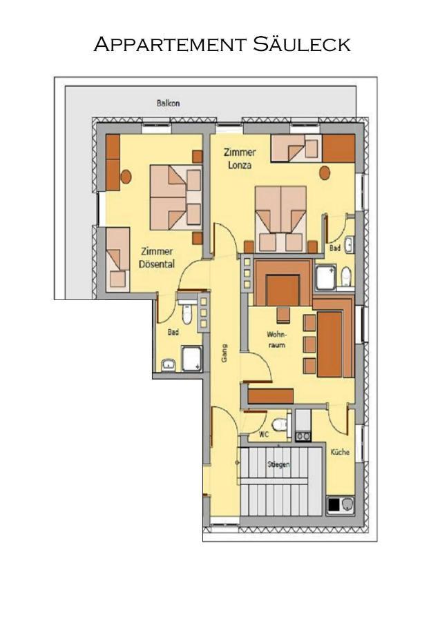 Saeuleck Appartement Inkl Skibus Mallnitz Extérieur photo